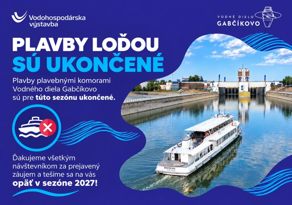 Plavby loďou sú pre túto sezónu ukončené