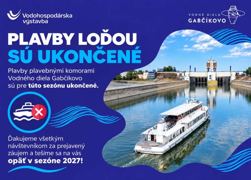 Plavby loďou sú pre túto sezónu ukončené